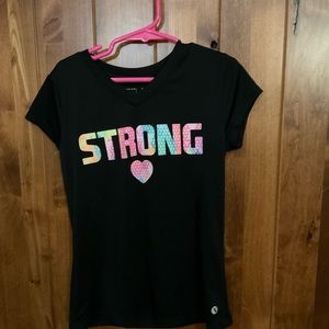 Black 7/8 short sleeve